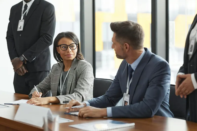 Professional reviewing a childcare business acquisition